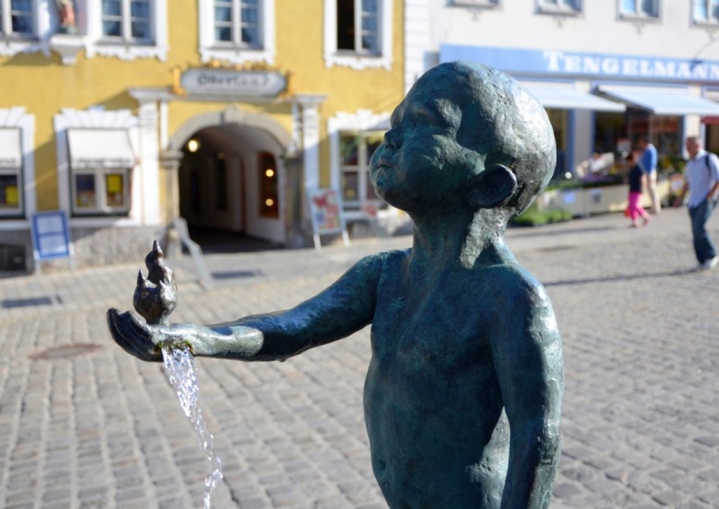 Brunnen in Bad Tölz (Foto: Christof Herrmann, 2012)