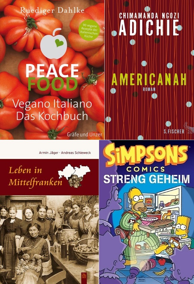 Gelesen im November: Peace Food - Vegano Italiano, Americanah, Leben in Mittelfranken …