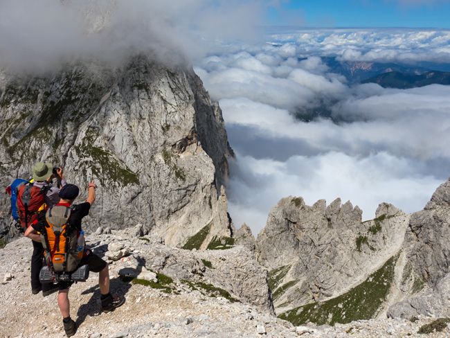 Alpenüberquerung 2015: Die Julischen Alpen zählen zu den ursprünglichsten Gebieten des gesamten Alpenraums. 