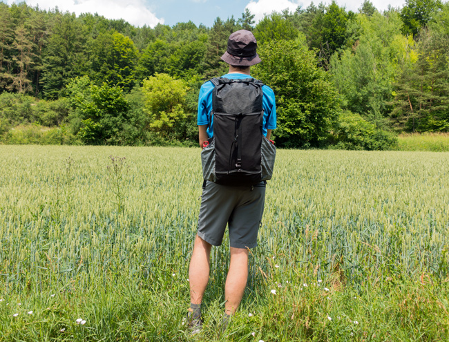 12 Tricks, das Gewicht Deines Rucksacks zu halbieren - beim Fernwandern, beim Trekking und auf Tagestouren (Foto: Sabine Scheller, 2018)