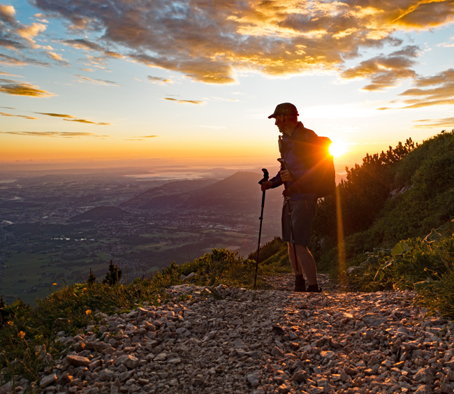 Meine Alpenüberquerung von Salzburg nach Triest 2019: "Am nächsten Tag sind Sören und ich zum Sonnenaufgang schon wieder unterwegs."