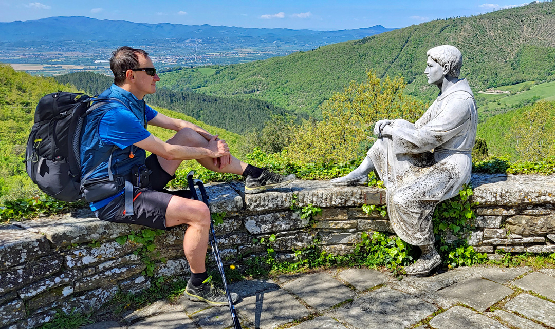 Franz und ich. (Foto: Martin Bergmann, 2023)