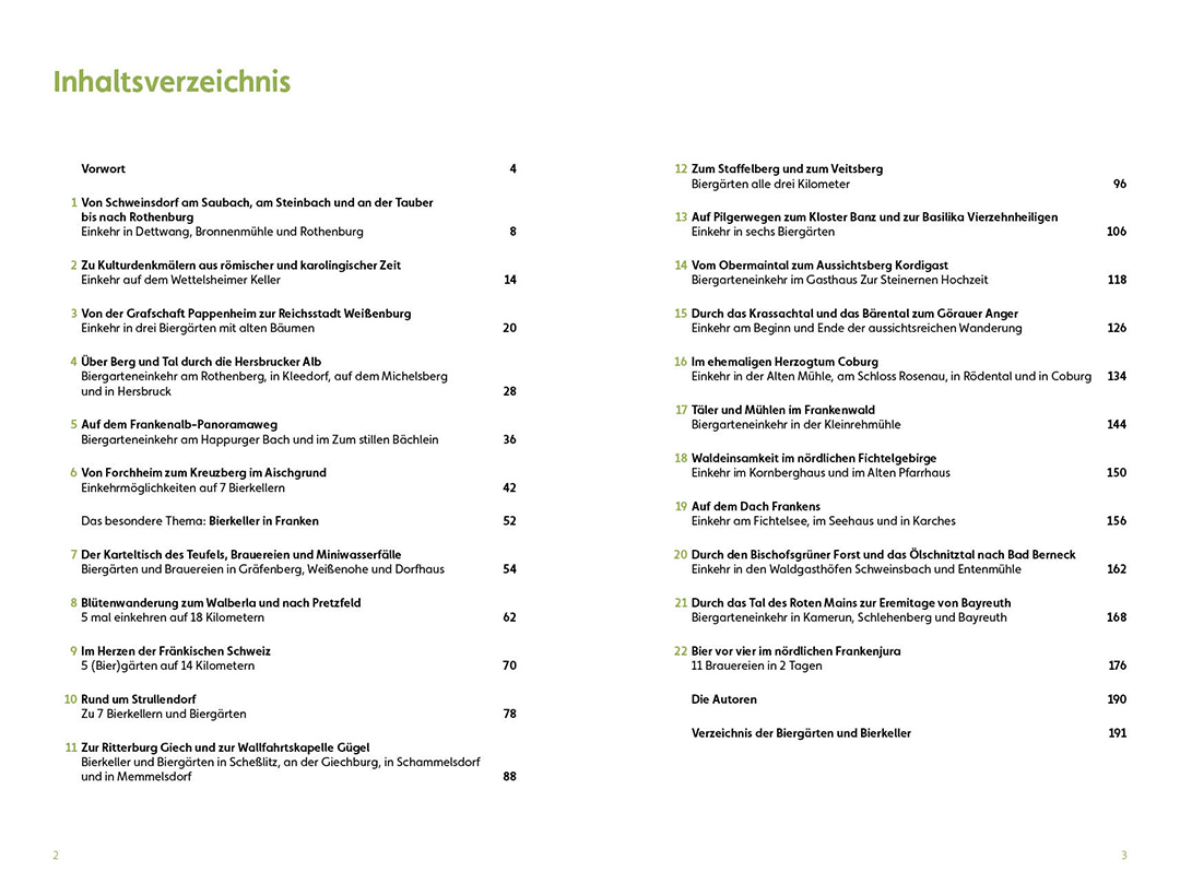 "Biergartenwanderungen Franken" von Christof und Helmut Herrmann (Heinrichs-Verlag, 2024) "Biergartenwanderungen Franken" von Christof und Helmut Herrmann (Heinrichs-Verlag, 2024)