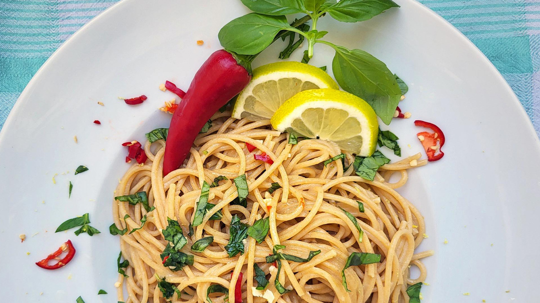 Spaghetti al Limone – vegane Zitronenpasta